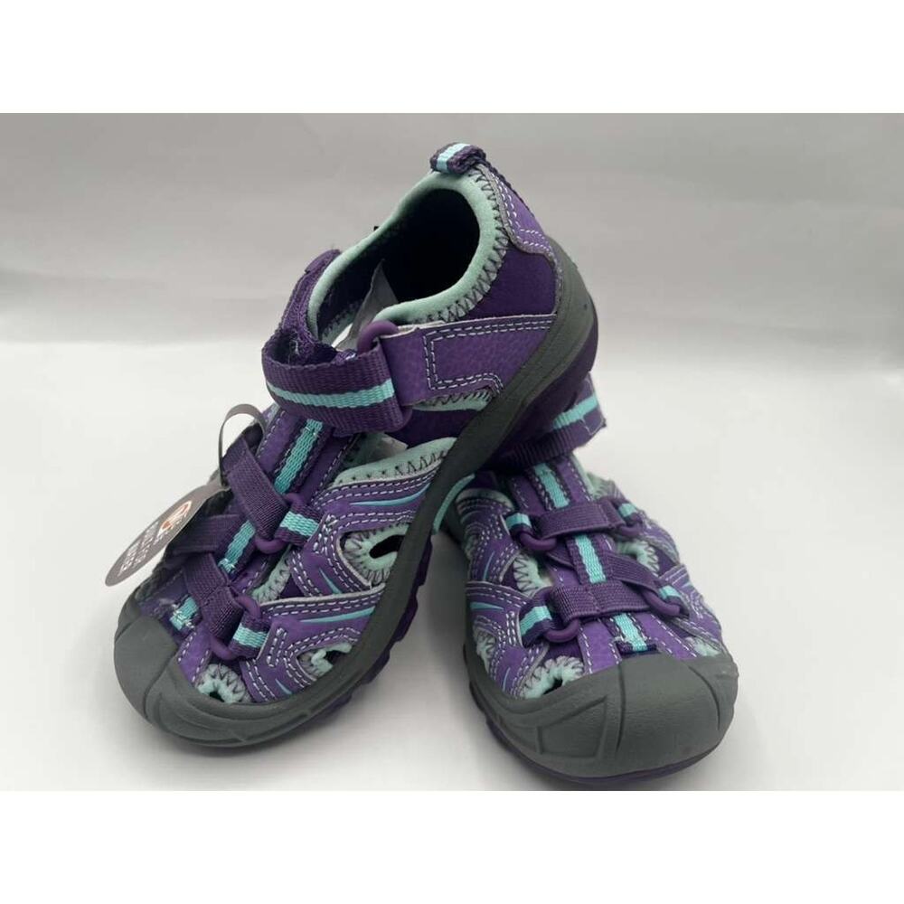Merrell Hydro Hiker Sandals Girls US 9W EU 27 Purple Water Shoes NEW Box - Picture 3 of 8